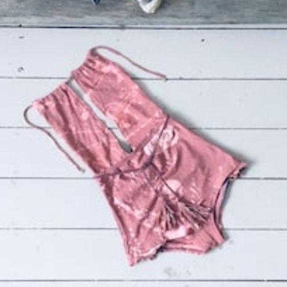 Organic cotton bodysuit trapeze costume festival cosmic print pentacle new - Picture 1 of 1